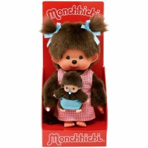 Fluffy toy Bandai Monchhichi Maman & Baby plush 20 cm