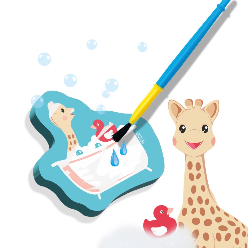 Bath Toys SES Creative Sophie La Girafe Water colouring