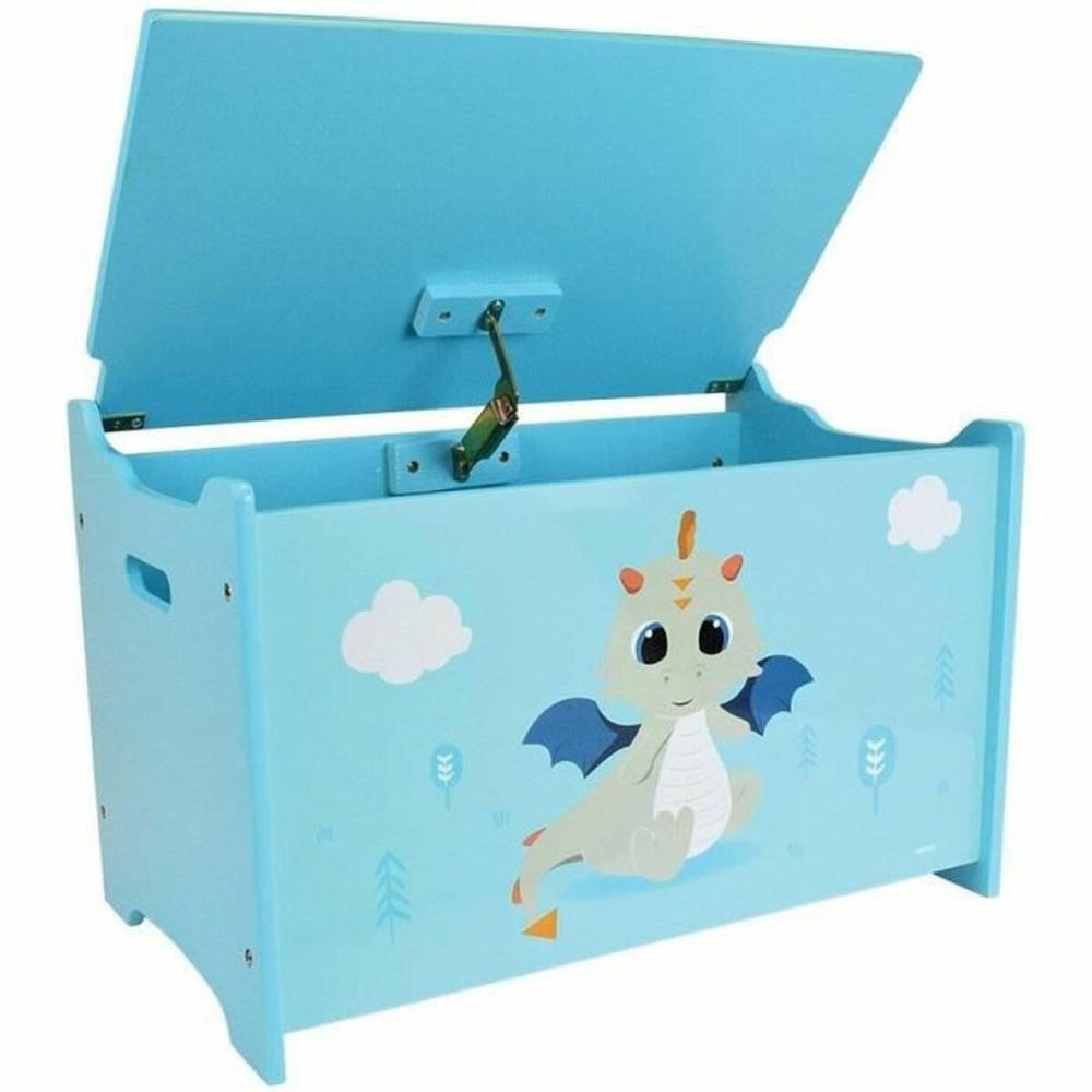 Chest Fun House LEON THE DRAGON Wood 40 x 58 x 36 cm