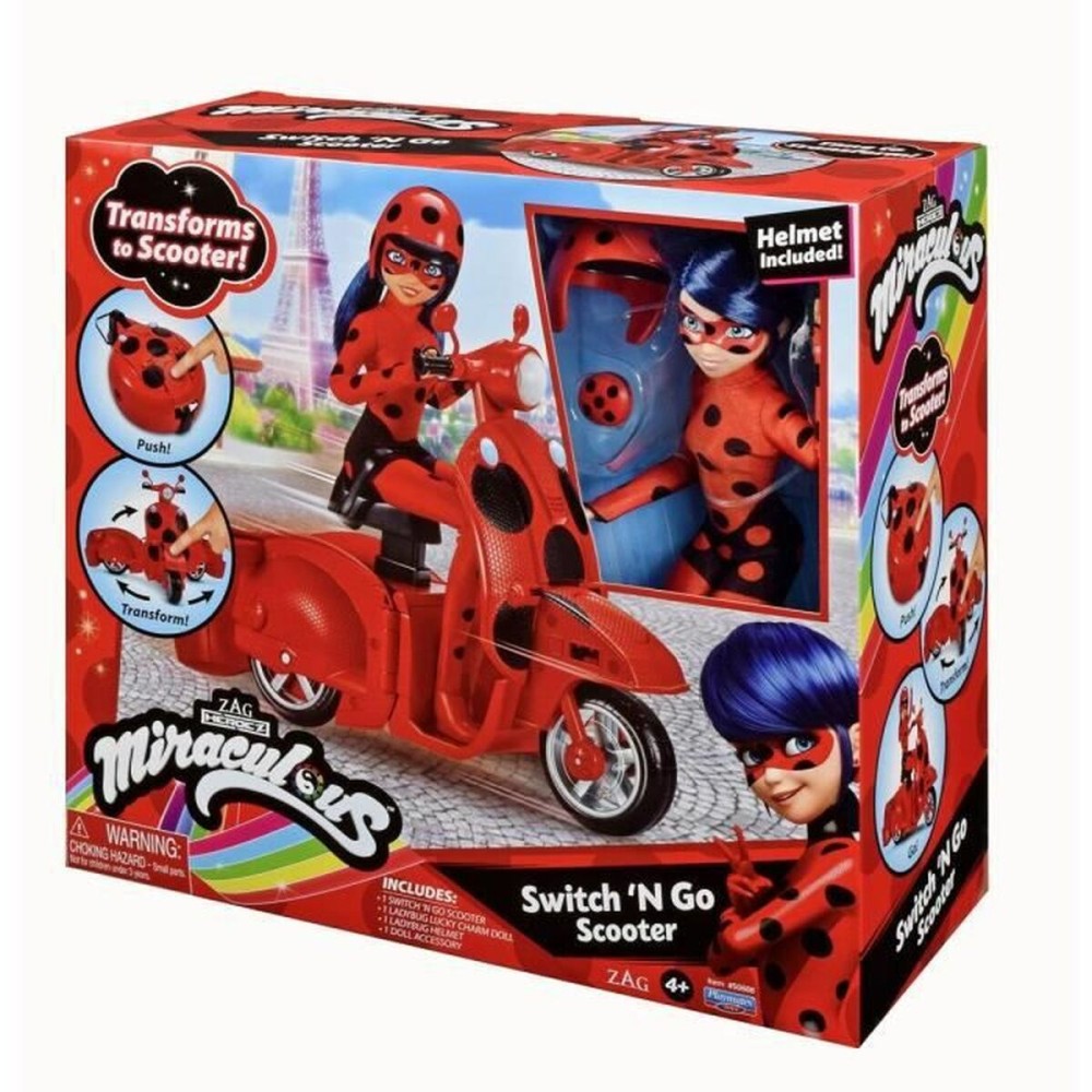 Action Figure Miraculous: Tales of Ladybug & Cat Noir Motorcycle