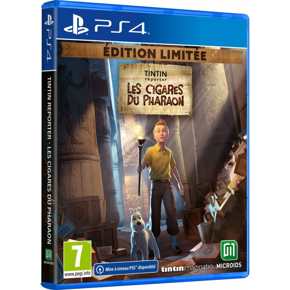 PlayStation 4 Videospiel Microids Tintin Reporter: Les Cigares du Pharaoh Limited Edition (FR)