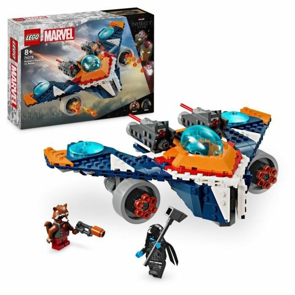 Construction set Lego 76278 Marvel: Rocket vs. Ronan's Spaceship Multicolour 290 Pieces