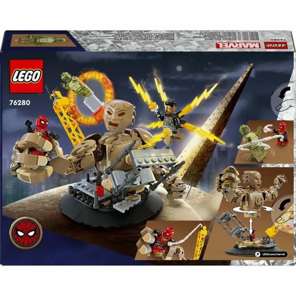 Set de construction Lego 76280 Spiderman vs. Sandman: Final Battle Multicouleur 347 Pièces