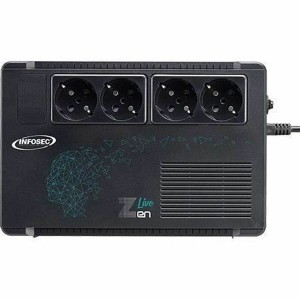 Système d'Alimentation Sans Interruption Interactif INFOSEC ZEN LIVE 500 500 VA 300 W