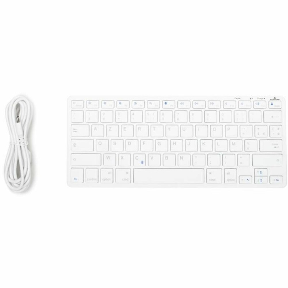 Clavier Bluestork Azerty Français Blanc