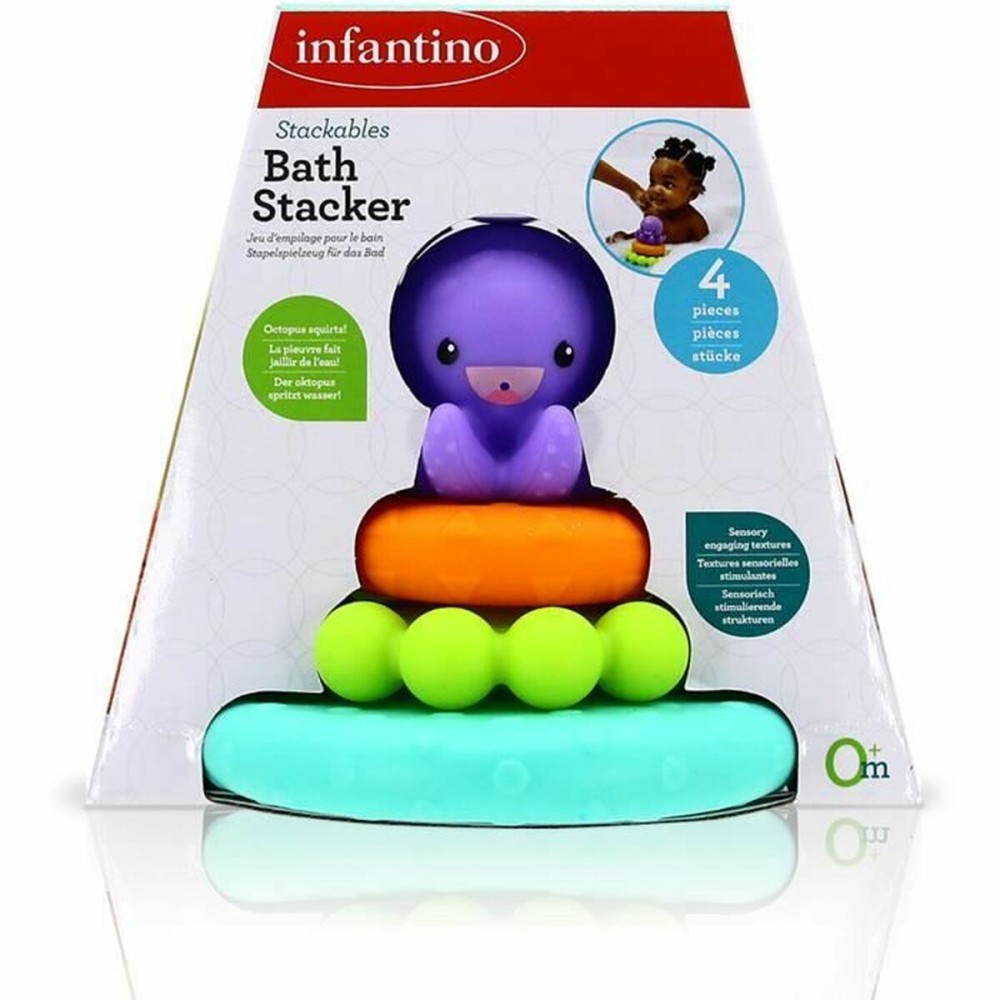 Balancierende Pyramide Infantino Octopus bath pyramid