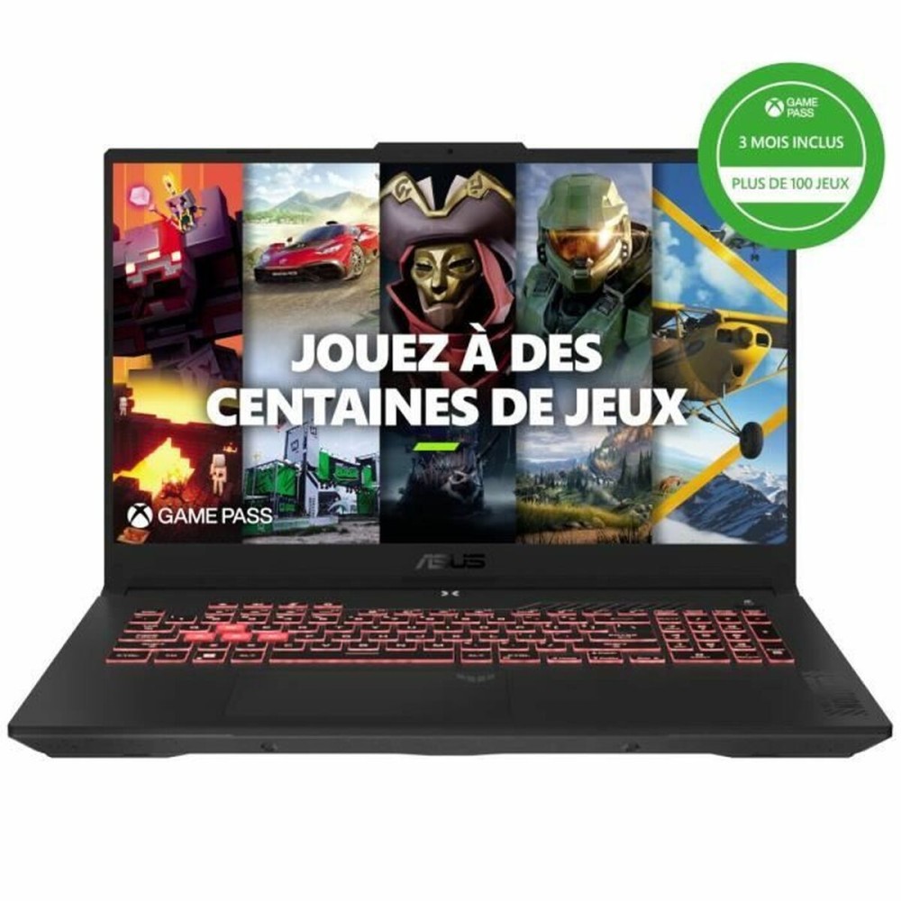 Ordinateur Portable Asus TUF707NV-HX026W 17,3" 16 GB RAM 512 GB SSD Nvidia Geforce RTX 4060 Azerty Français