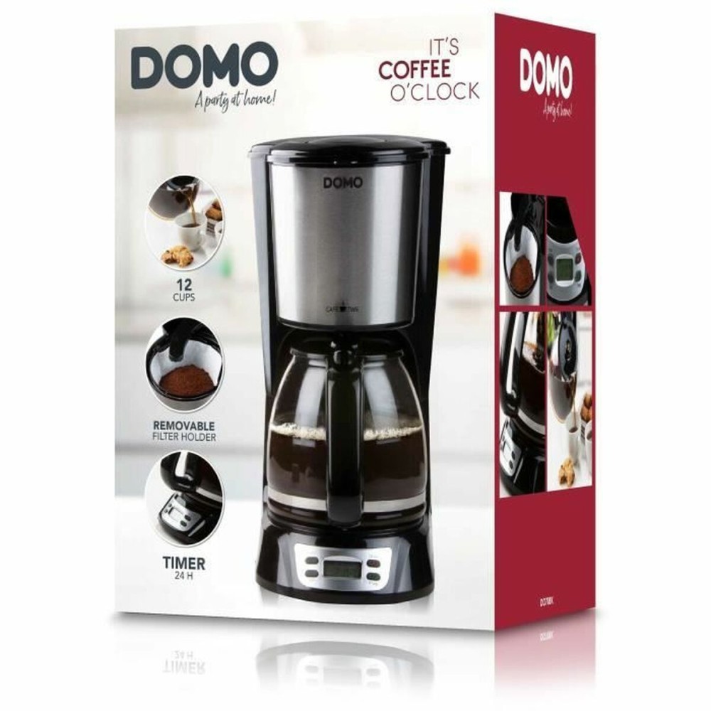 Cafetière goutte à goutte DOMO DO708K Noir 1000 W