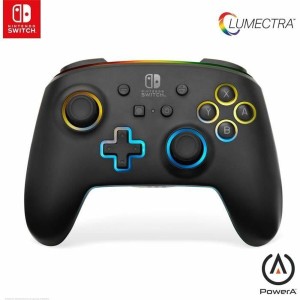 Gaming Controller Powera Lumectra Schwarz