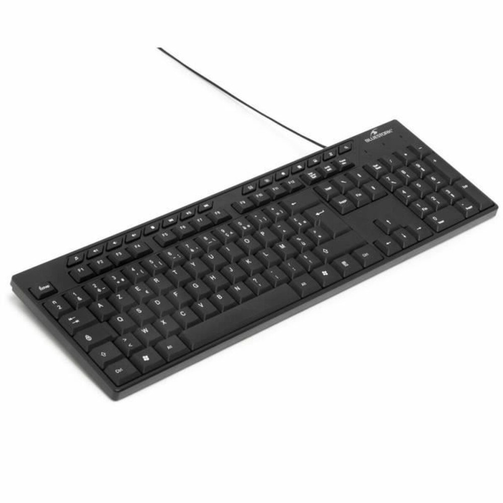 Keyboard Bluestork MEDIA OFFICE Black AZERTY