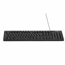 Tastatur mit Maus Bluestork MEDIA OFFICE Schwarz AZERTY