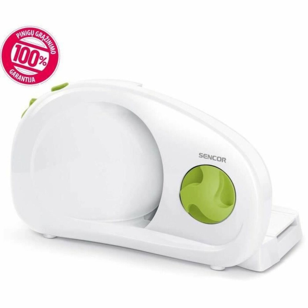 Meat Slicer Sencor SFS 1001GR White Green 100 W