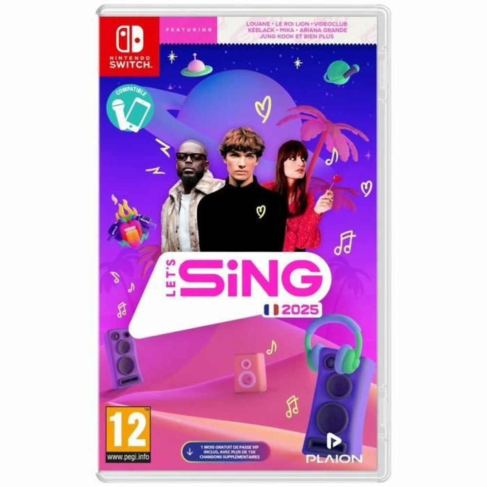 Jeu vidéo pour Switch KOCH MEDIA Let's Sing 2025