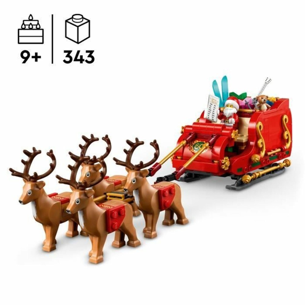 Konstruktionsspiel Lego 40499 Santa s Sleigh Bunt