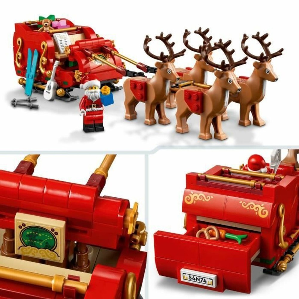 Konstruktionsspiel Lego 40499 Santa s Sleigh Bunt