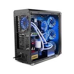 Boîtier ATX semi-tour Nox NXHUMMERTGX RGB Noir