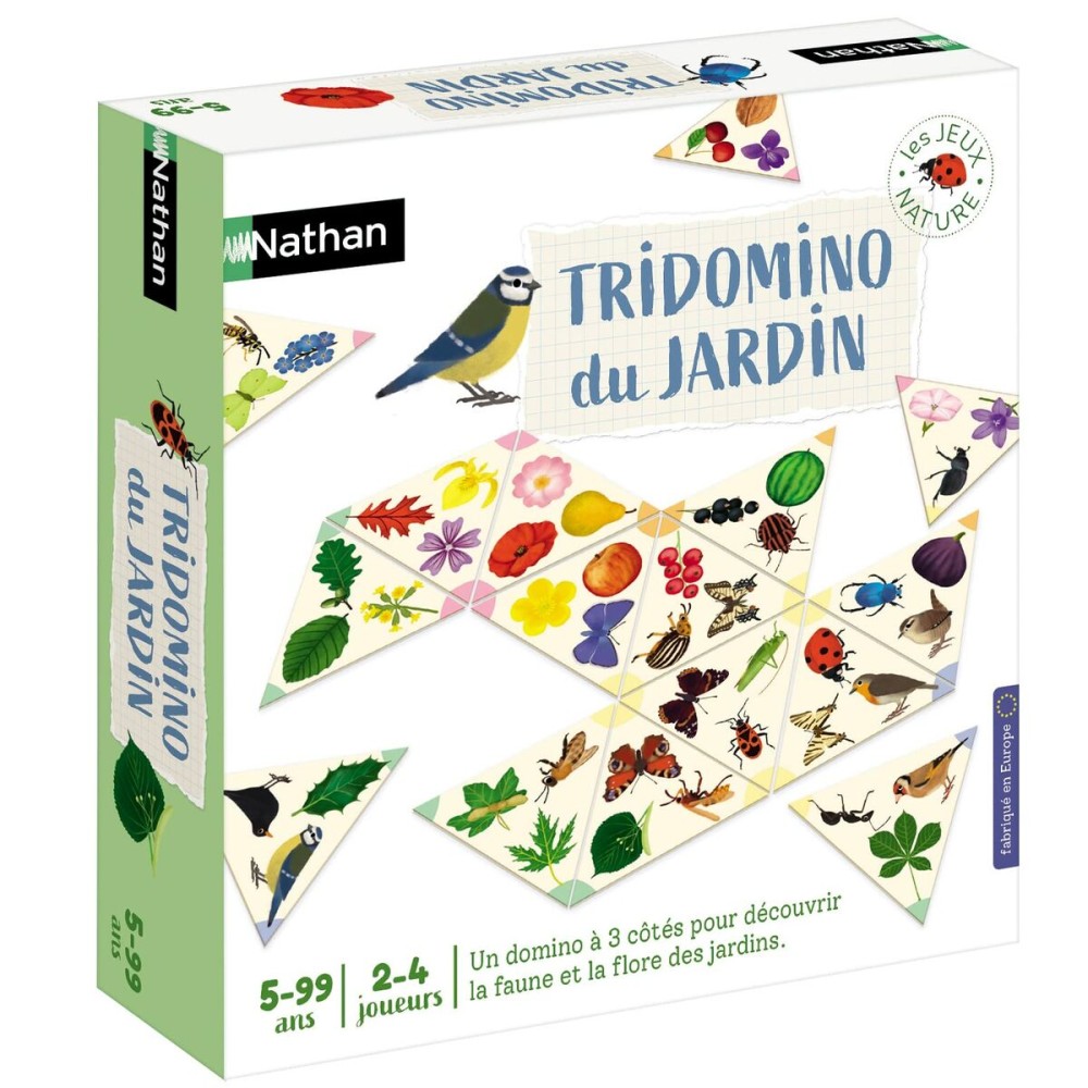 Tischspiel Nathan Tridomino Du Jardin (FR)