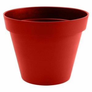 Plant pot EDA Tuscan Red polypropylene Circular Ø 60 x 47 cm