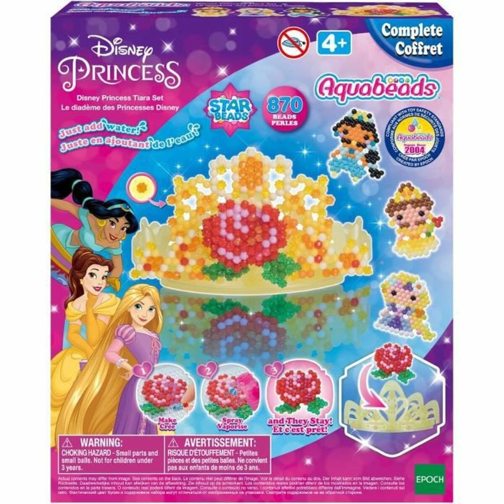 Perles Aquabeads The Disney Princess Tiara 870 Pièces