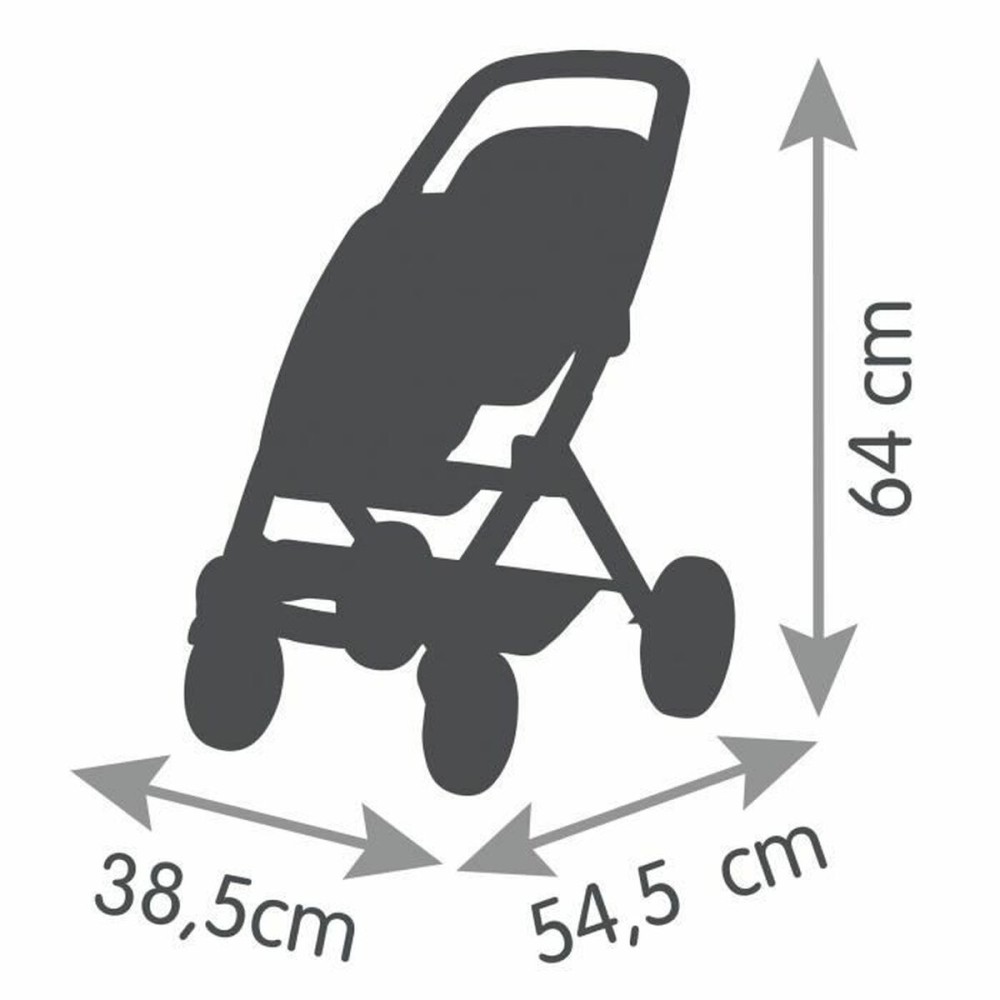 Poussette pour poupées Smoby Maxi-Cosi Twin 64 cm