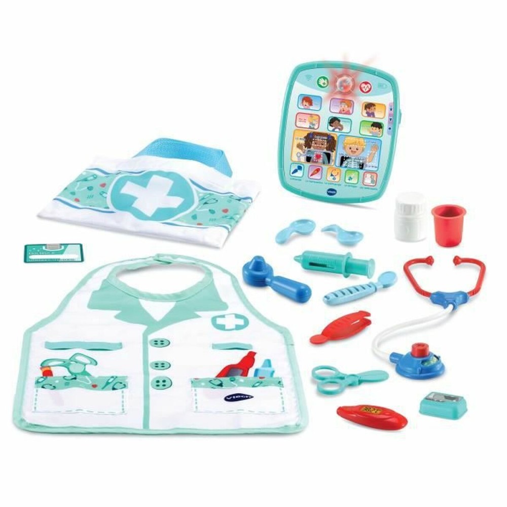 Toy Medical Case with Accessories Vtech Electronic Doctor Apprentice Kit 