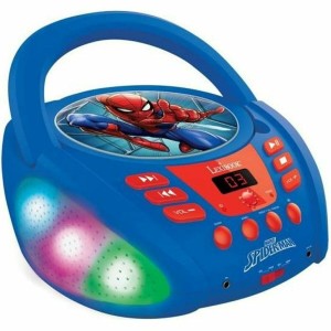 Lecteur Lexibook Spider-Man Lumière LED CD Enfant Bluetooth Bluetooth 5.0