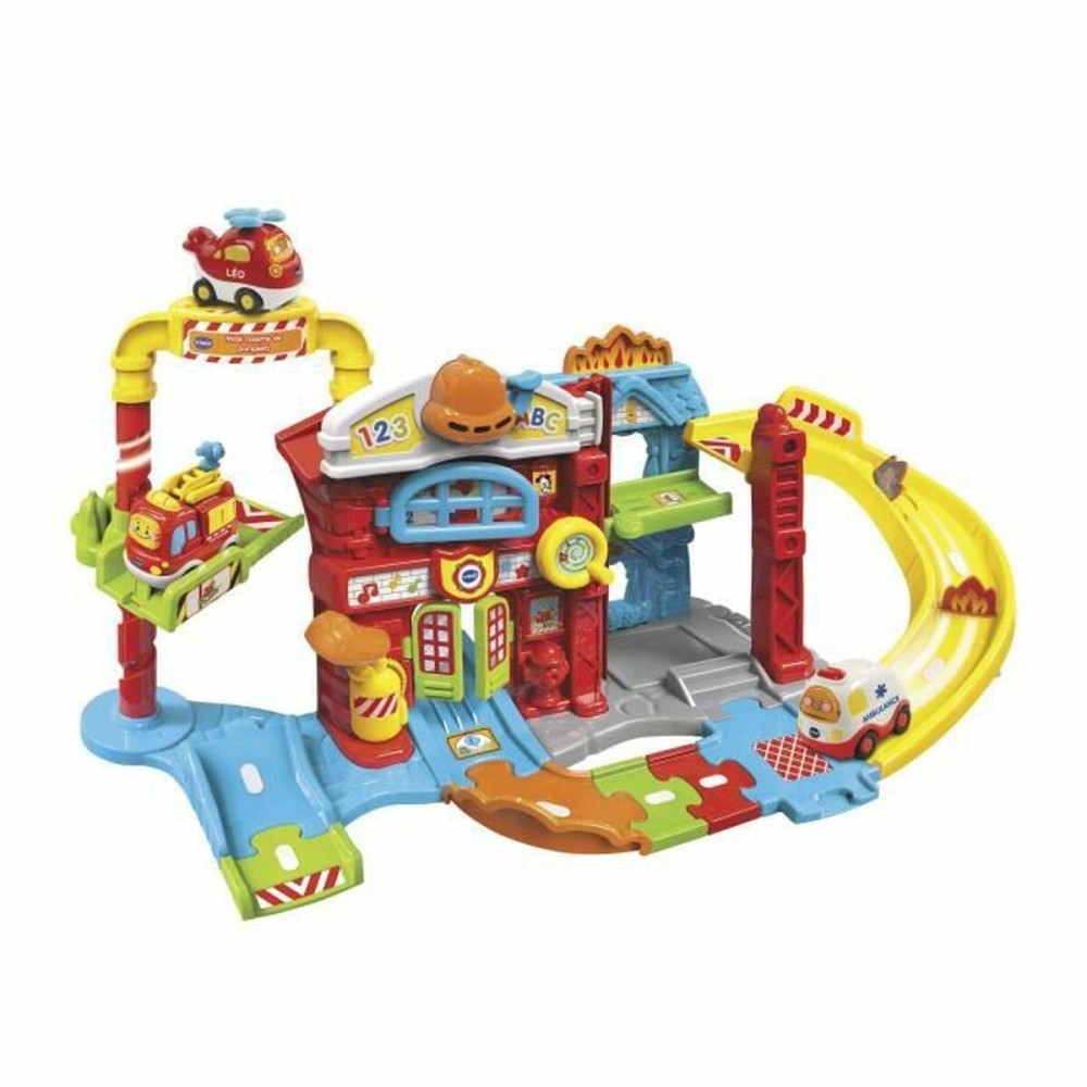 Jeu de Véhicules Vtech Maxi Fire Station avec son (FR)