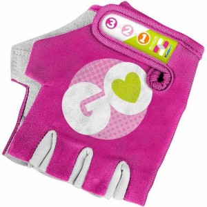 Fahrradhandschuhe Stamp Rosa Unisex-Kinder