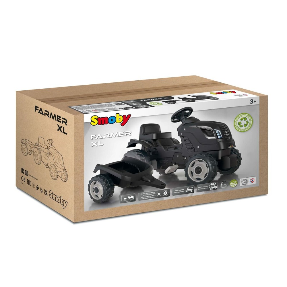 Rutschauto Smoby Traktor Trailer