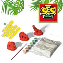 Modelling paste SES Creative   Moulding set Dinosaurs