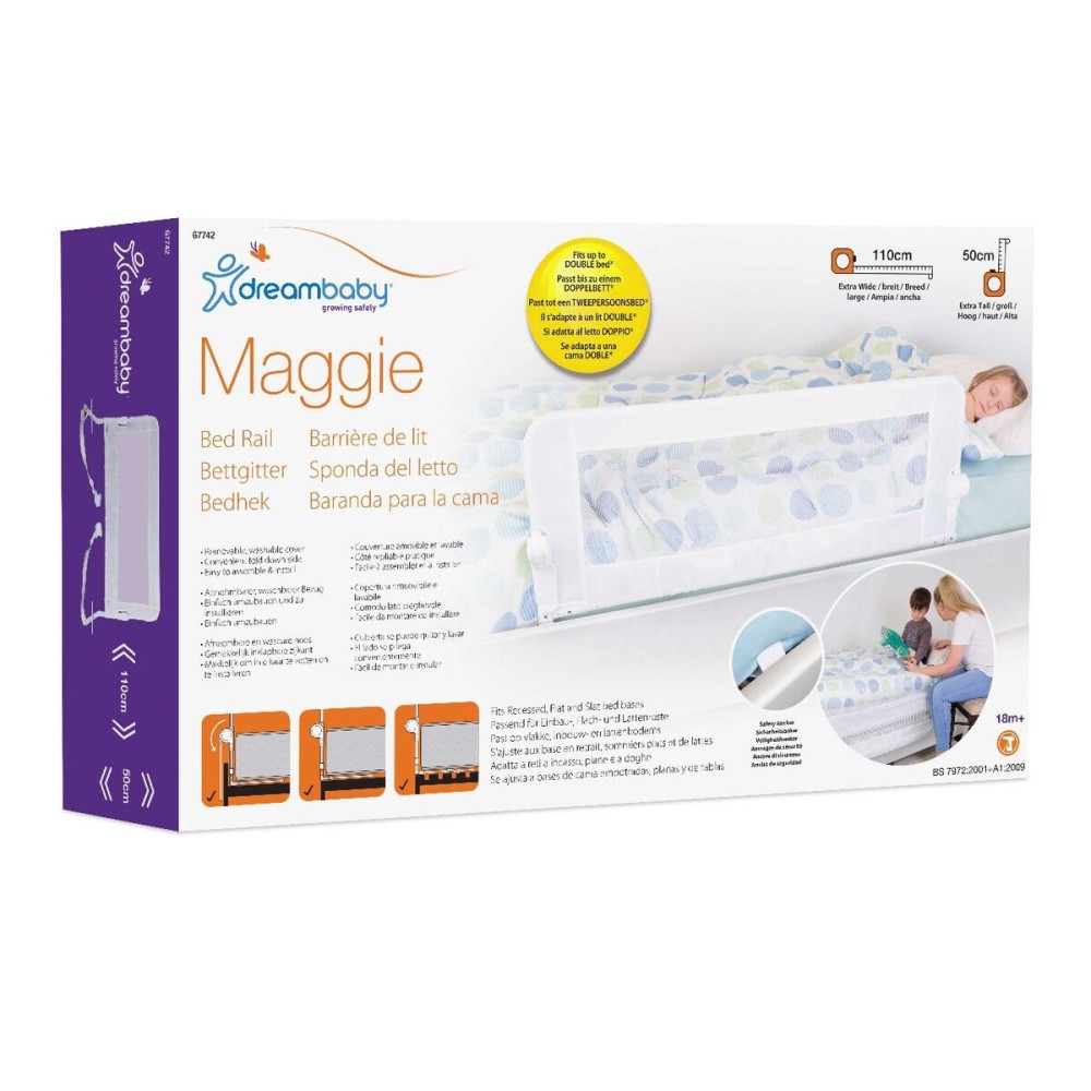 Rampe de lit Dreambaby Maggie 110 x 50 cm