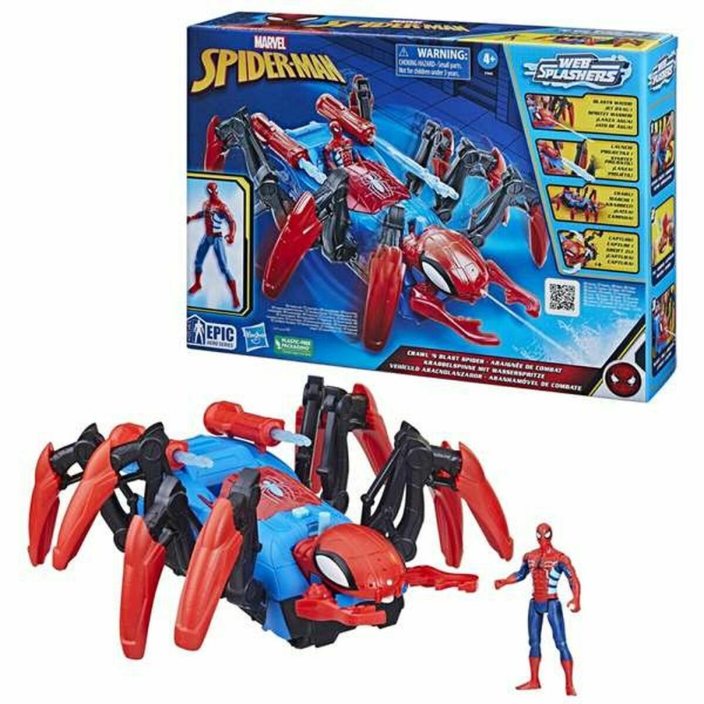 Vehicle Playset Hasbro Spiderman Projectile launcher