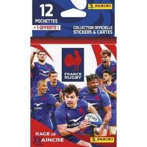 Pack d'images Panini France Rugby 12 Enveloppes