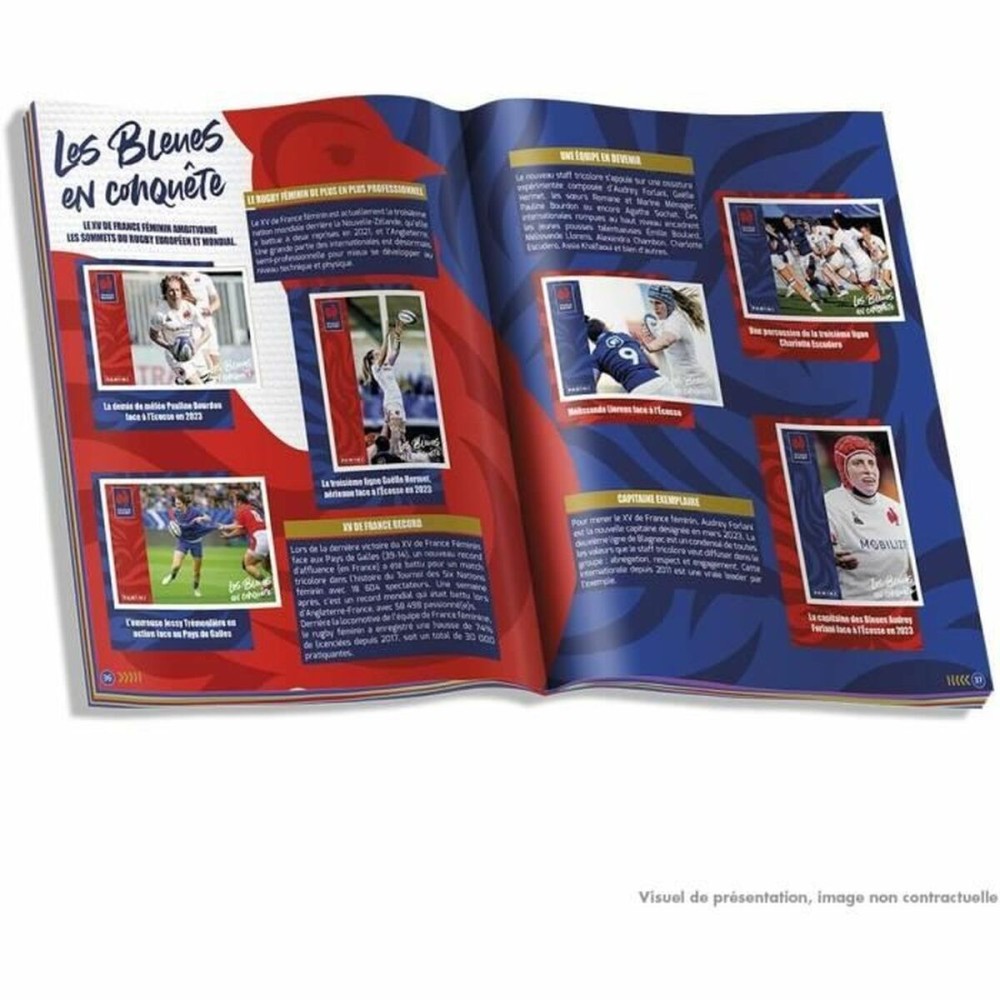 Jeu d'autocollants Panini France Rugby