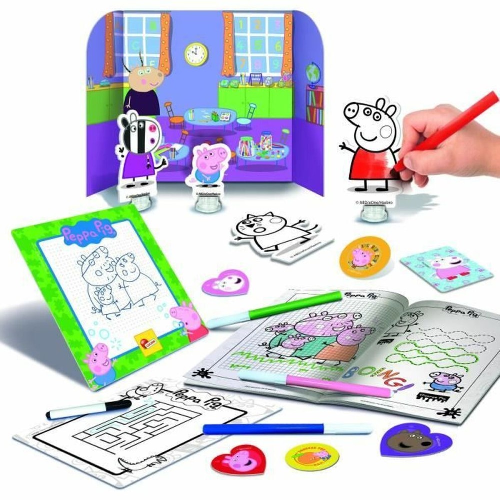 Colouring Activity Box Lisciani Giochi Peppa Pig Rucksack