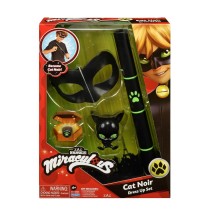 Costume for Children Miraculous: Tales of Ladybug & Cat Noir Transformation Set - Cat Noir 4 Pieces Black Multicolour