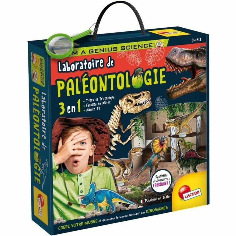 Jeu scientifique Lisciani Giochi Laboratoire de Paléontologie 3 in 1