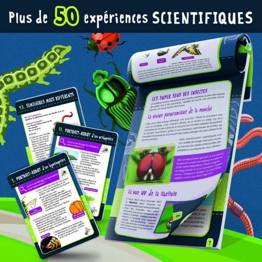 Jeu scientifique Lisciani Giochi Génius Science scientific game insects (FR)