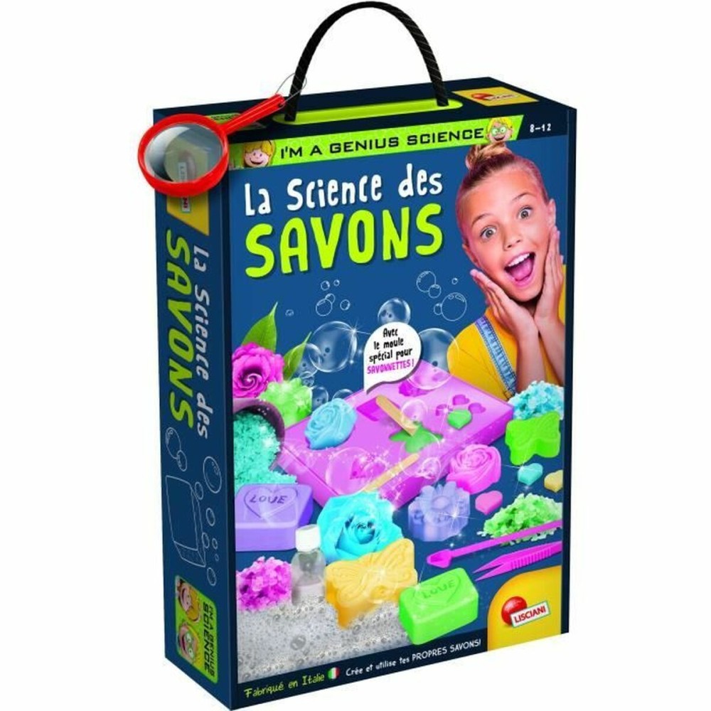 Wissenschaftsspiel Lisciani Giochi The science of personalized soaps (FR)