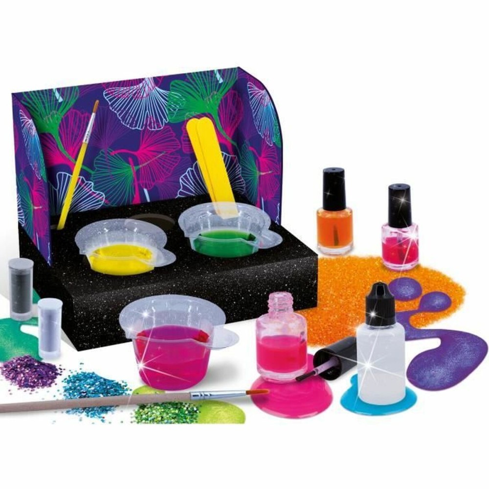 Kit de création de maquillage Lisciani Giochi the science of nail polish (FR)