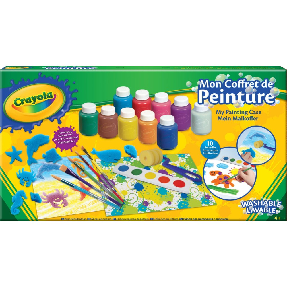 Travaux Manuel Crayola My Paint Box Multicouleur