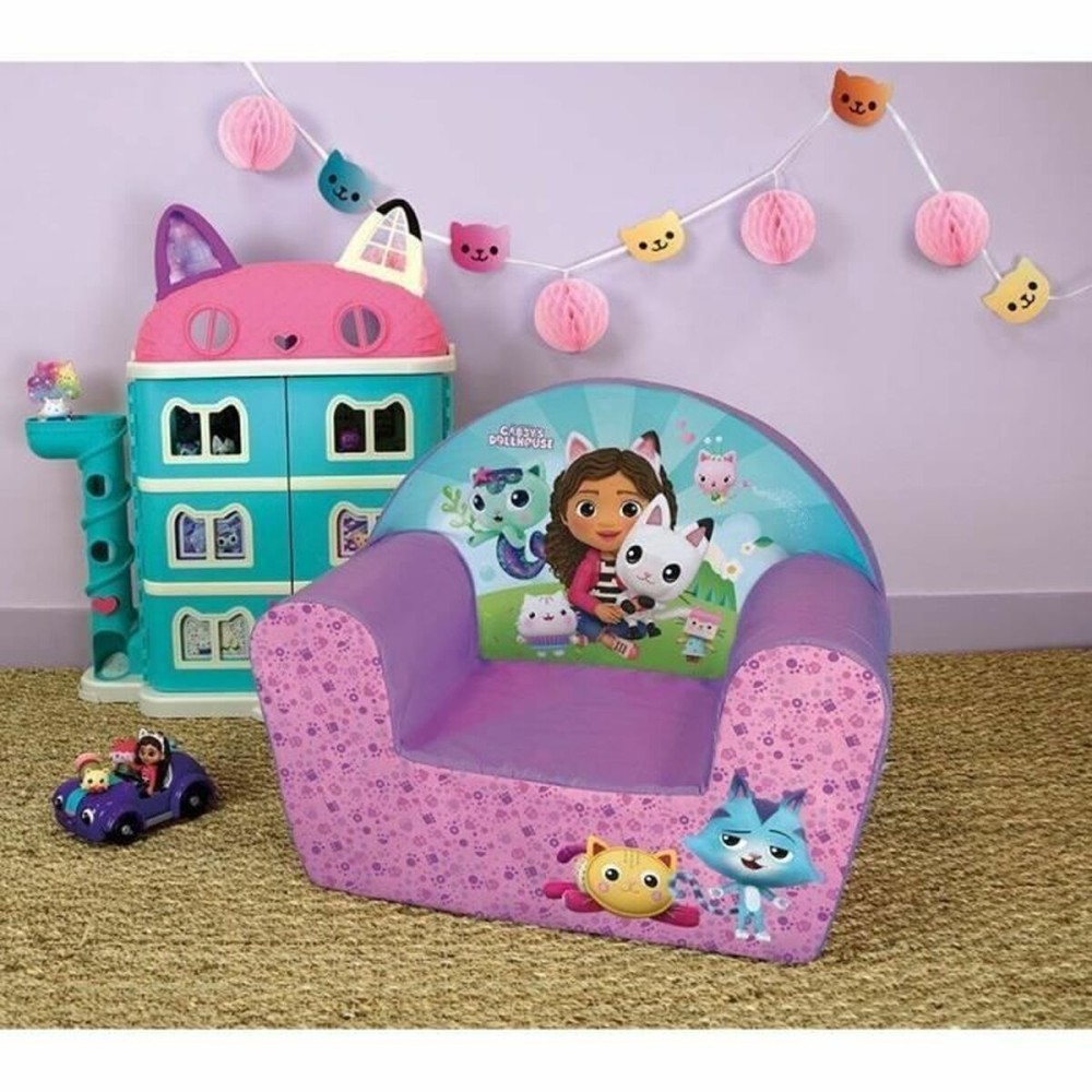 Fauteuil pour enfant Gabby's Dollhouse 33 x 52 x 42 cm