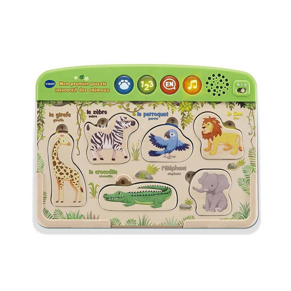 Kinder Puzzle aus Holz Vtech Baby Puzzle Holz tiere