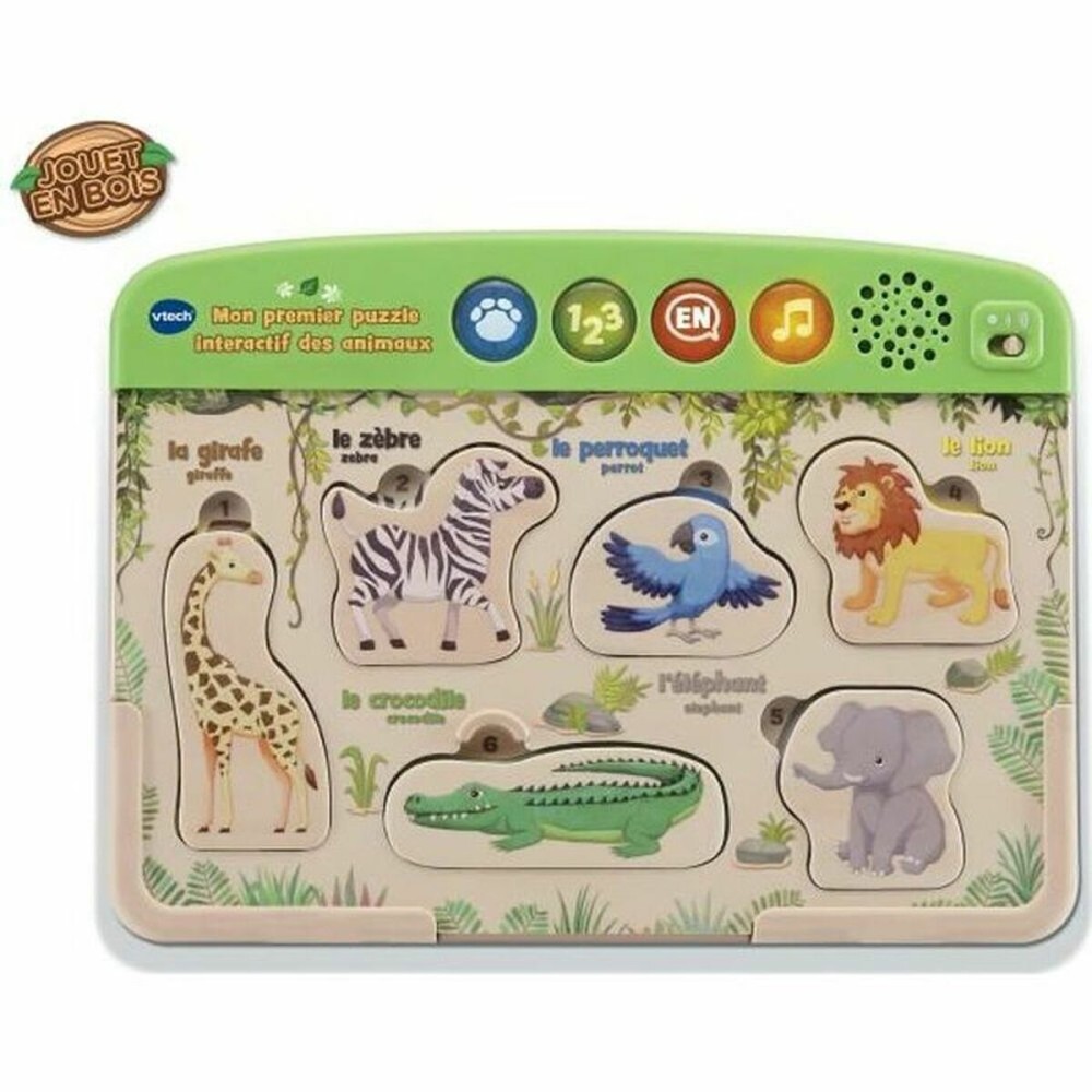 Kinder Puzzle aus Holz Vtech Baby Puzzle Holz tiere