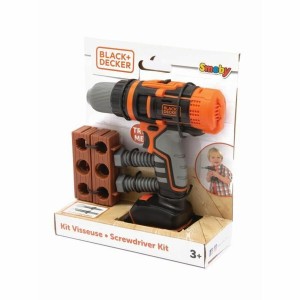 Perceuse en jouet Smoby Black + Decker