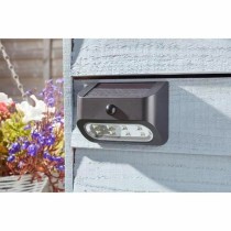 Wandleuchte Smart Garden Sentinel Sonnenlicht Schwarz 50 lm (2 Stück)