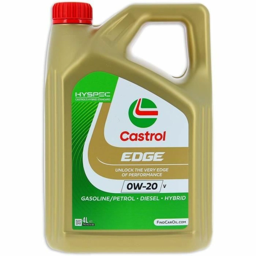 Motor oil Castrol EDGE Petrol Diesel Hybrid 0W20 4 L