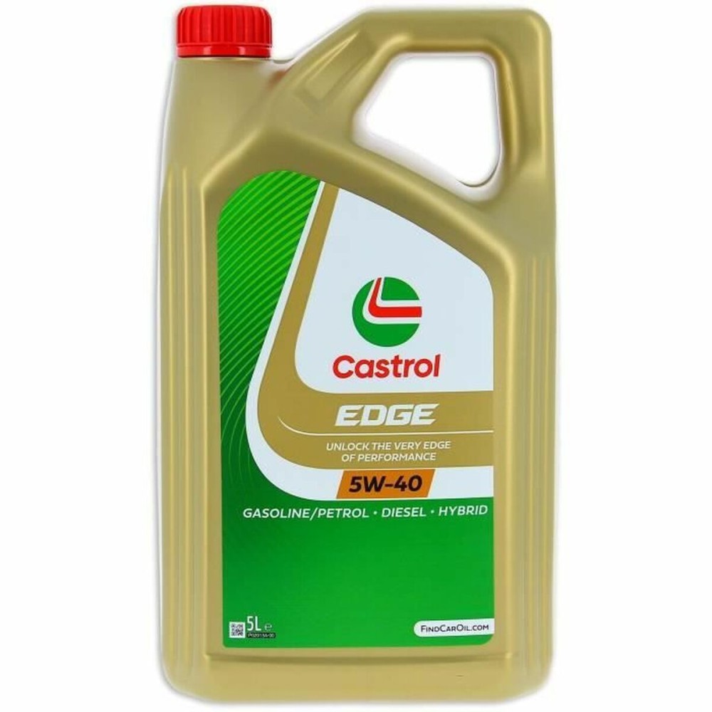 Huile de moteur Castrol Edge Essence Diesel Hybride 5W40 5 L