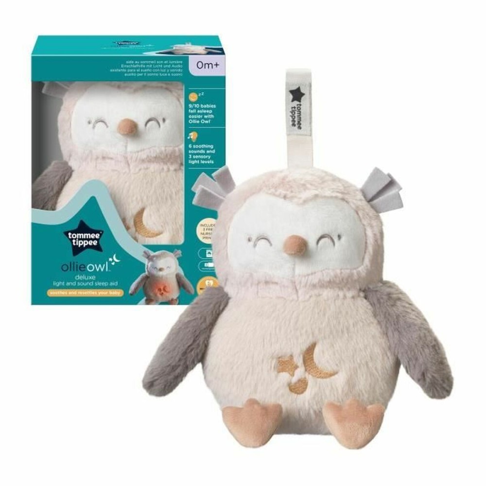 Soft toy with sounds Tommee Tippee Ollie the Owl Owl