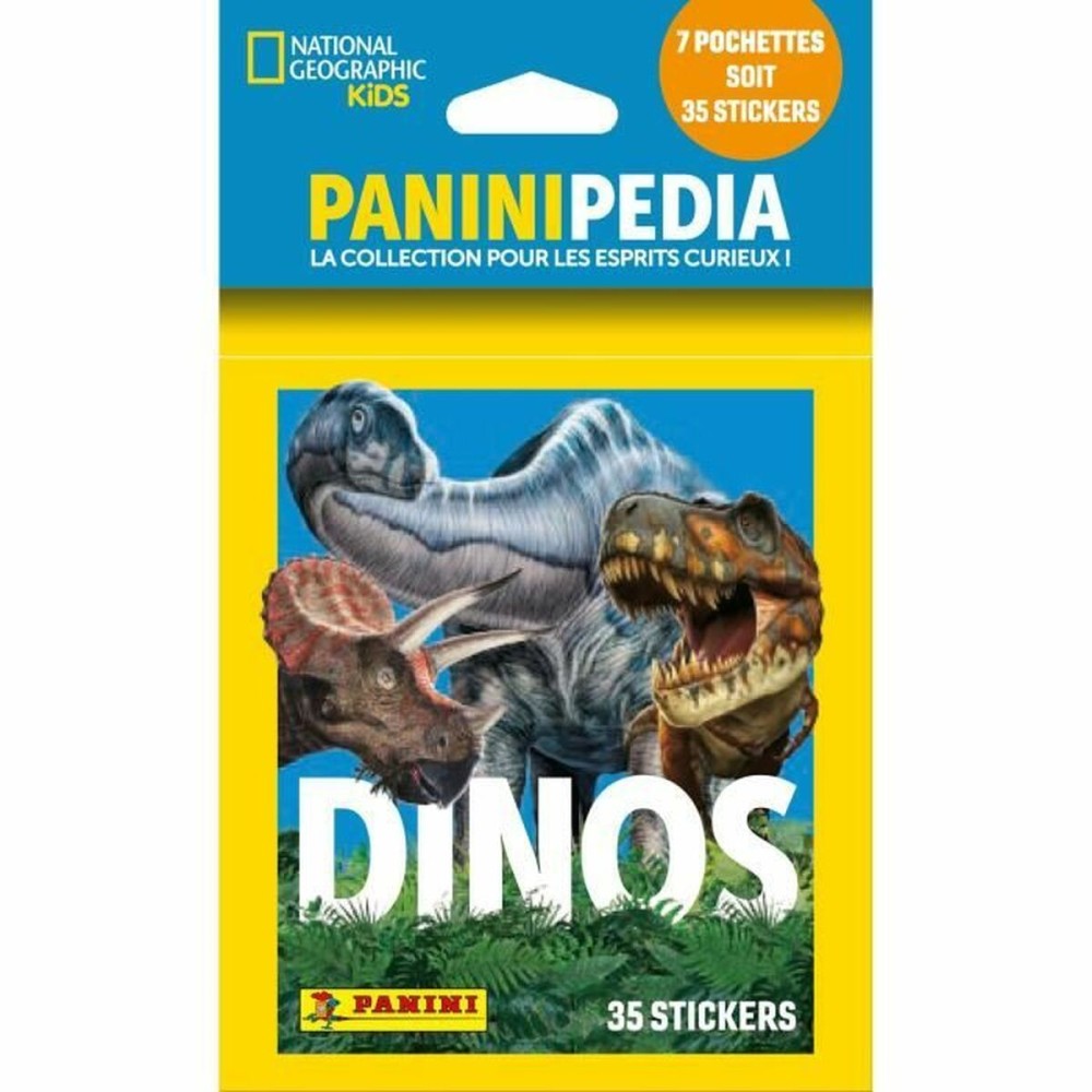 Pack d'images Panini National Geographic - Dinos (FR) 7 Enveloppes